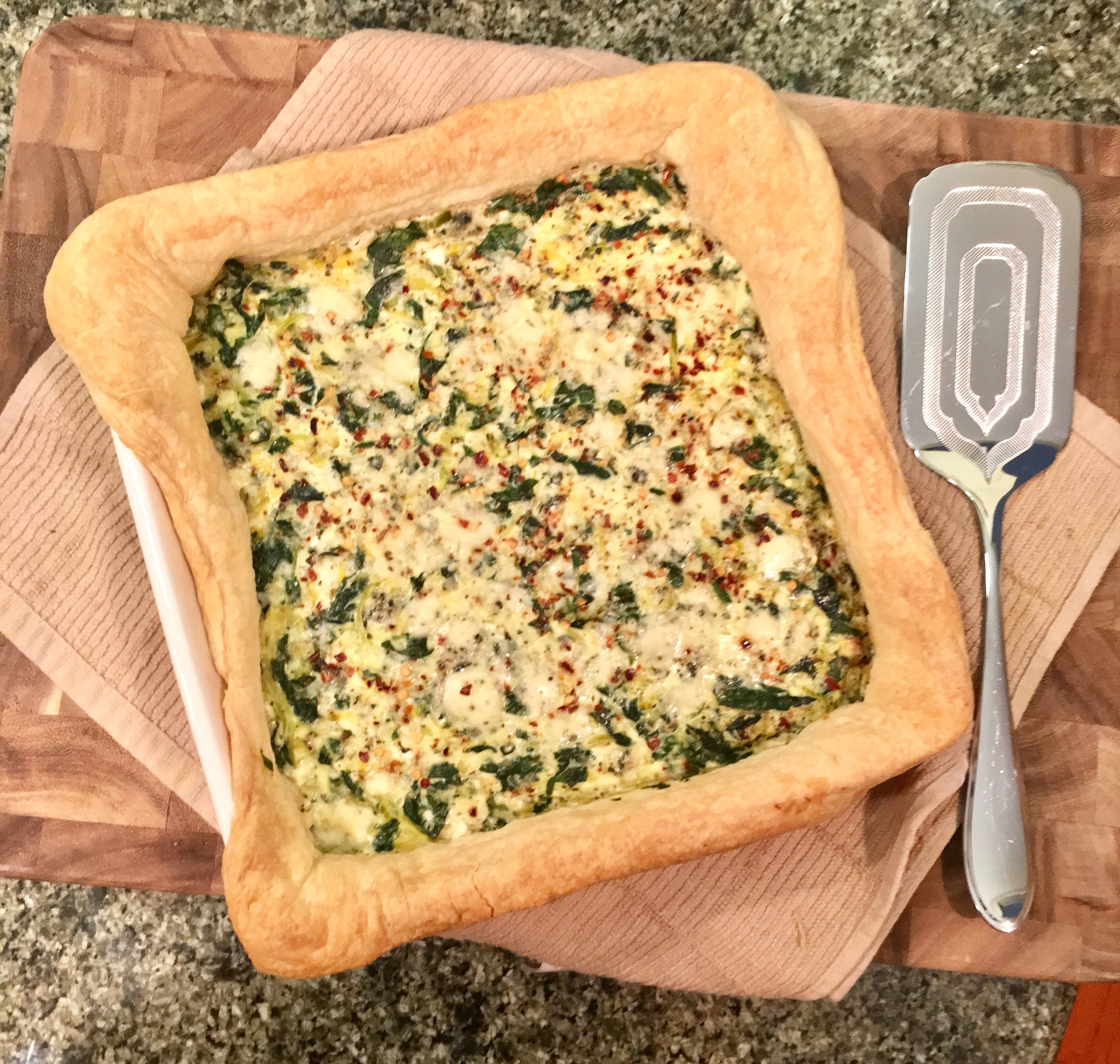 Sinfully savory breakfast bake