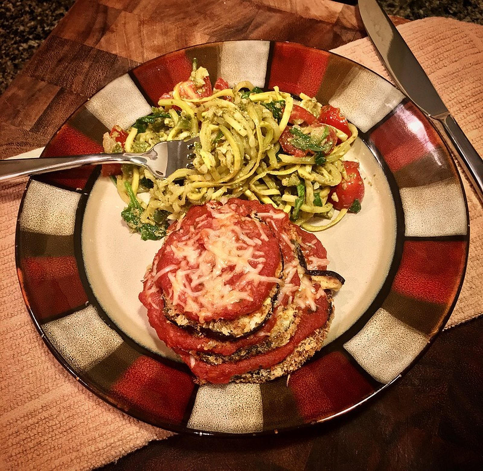 Baked Eggplant Parmesan Stacks , photo 7