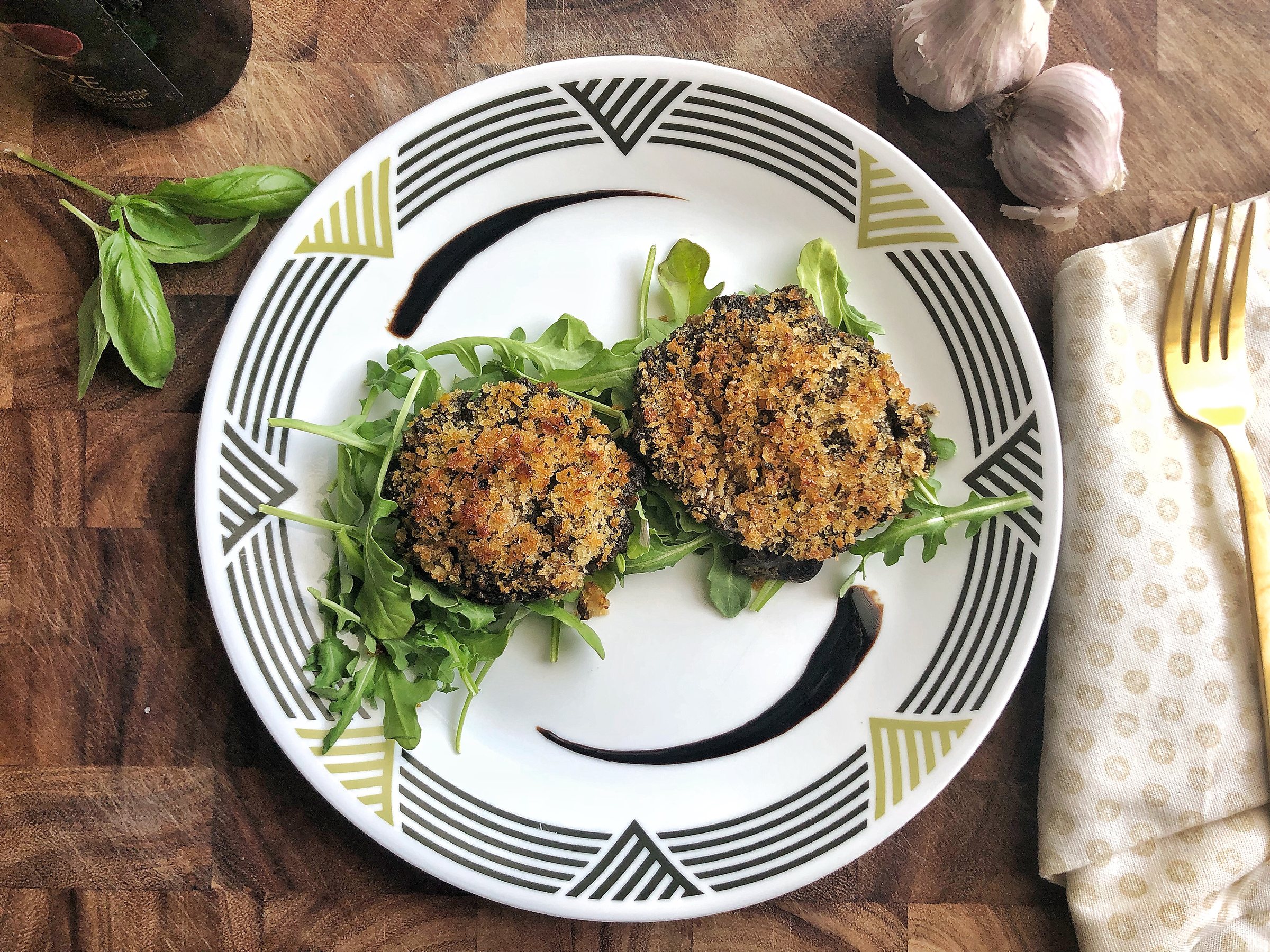 Vegan Panko-Crusted Portobello Caps: Delicious and Easy Recipe, photo 1