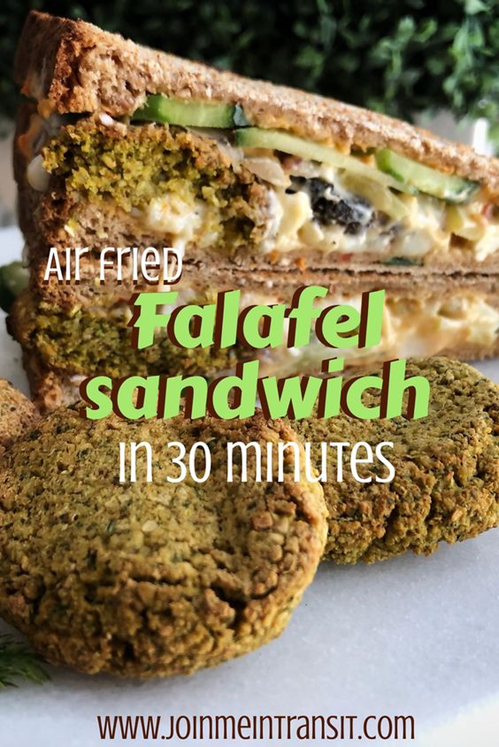 Simple Air-Fried Falafel Sandwich in Just 30 Minutes, photo 1