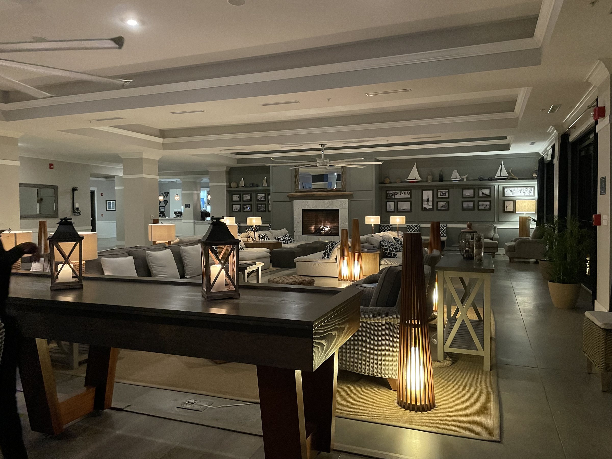 Inside the Jekyll Ocean Club- Eighty Ocean Kitchen & Bar 