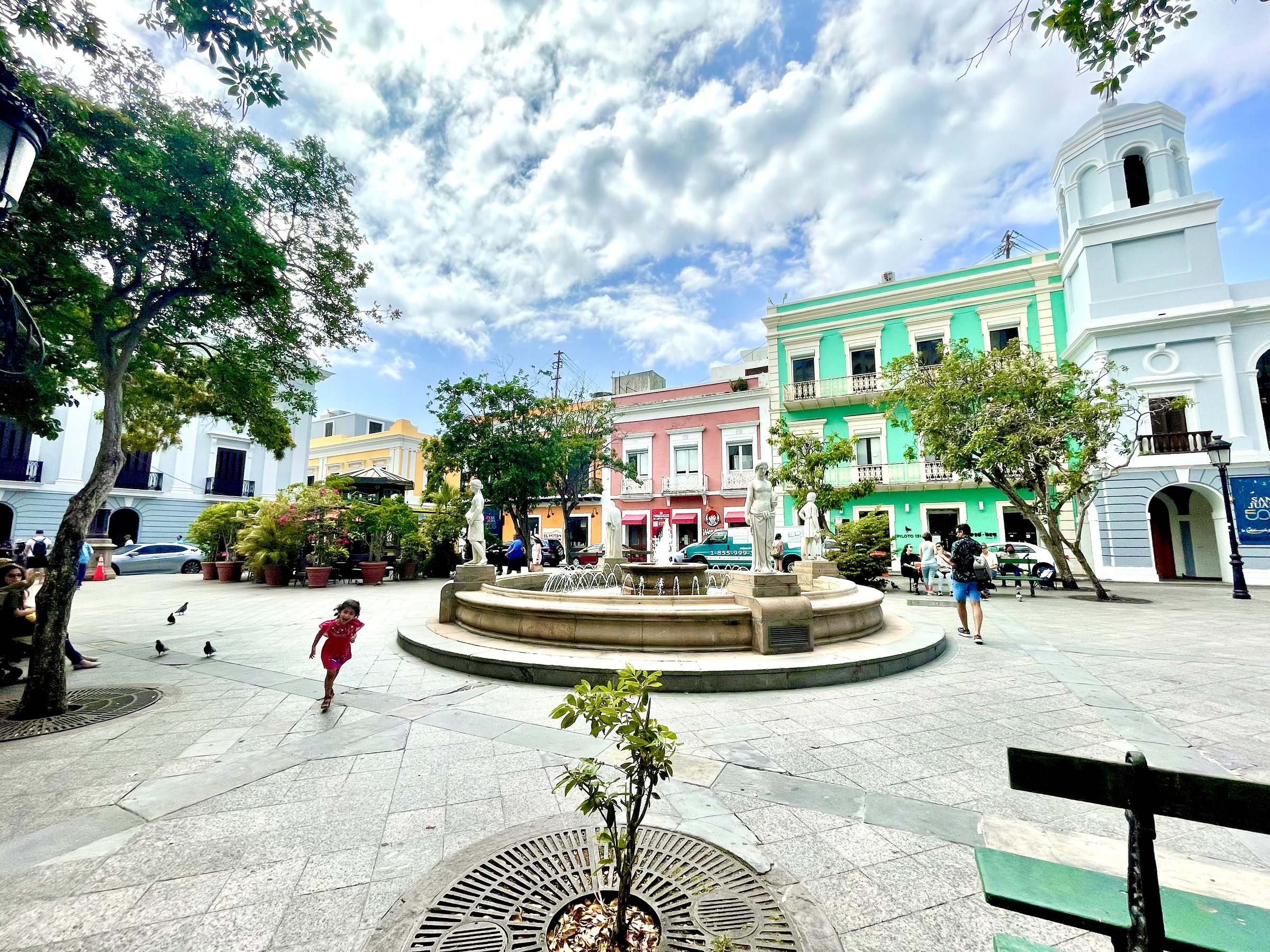 old san juan colorful buildings