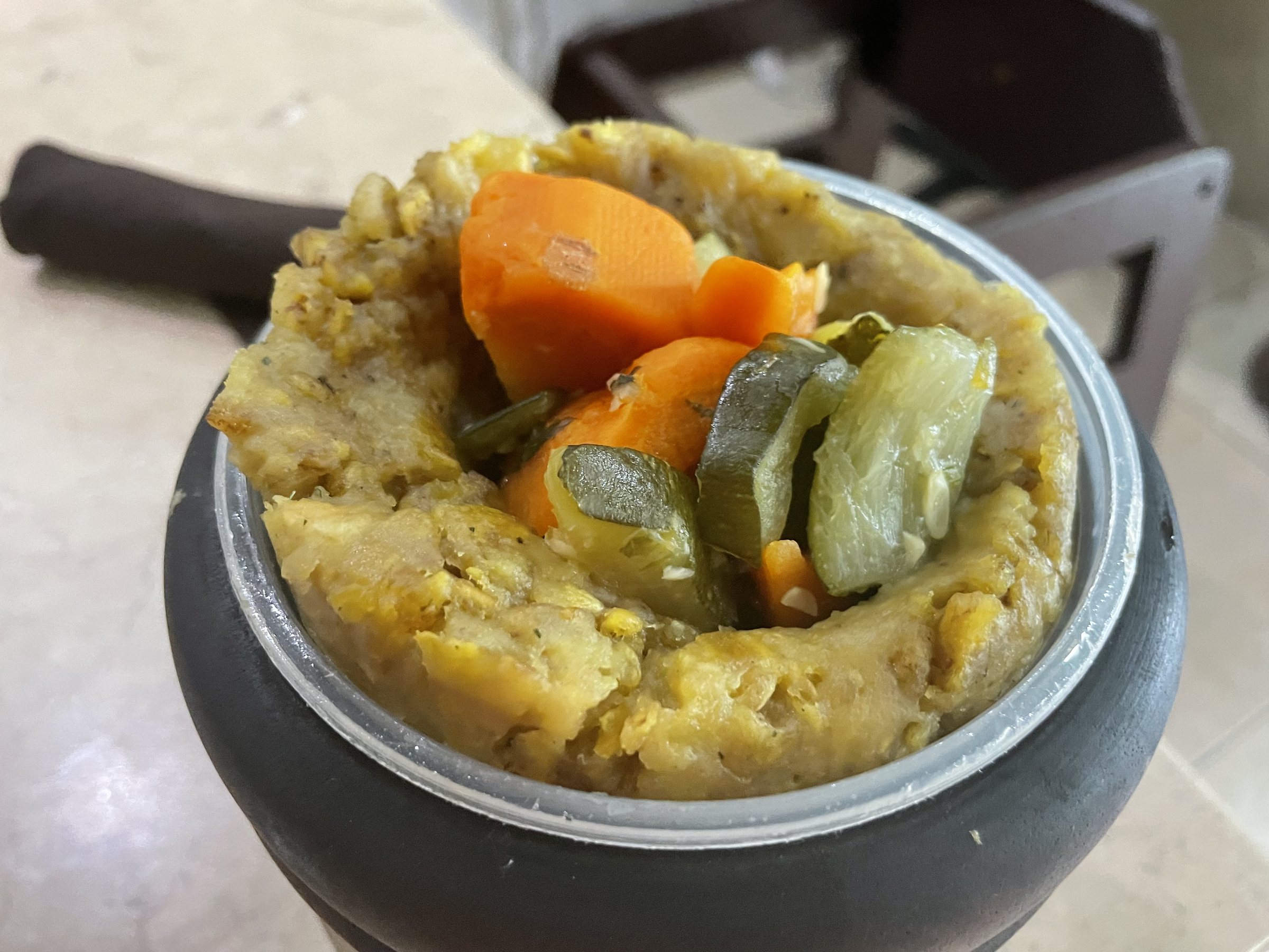 vegetarian mofongo Rainforest cafe el yunque puerto rico