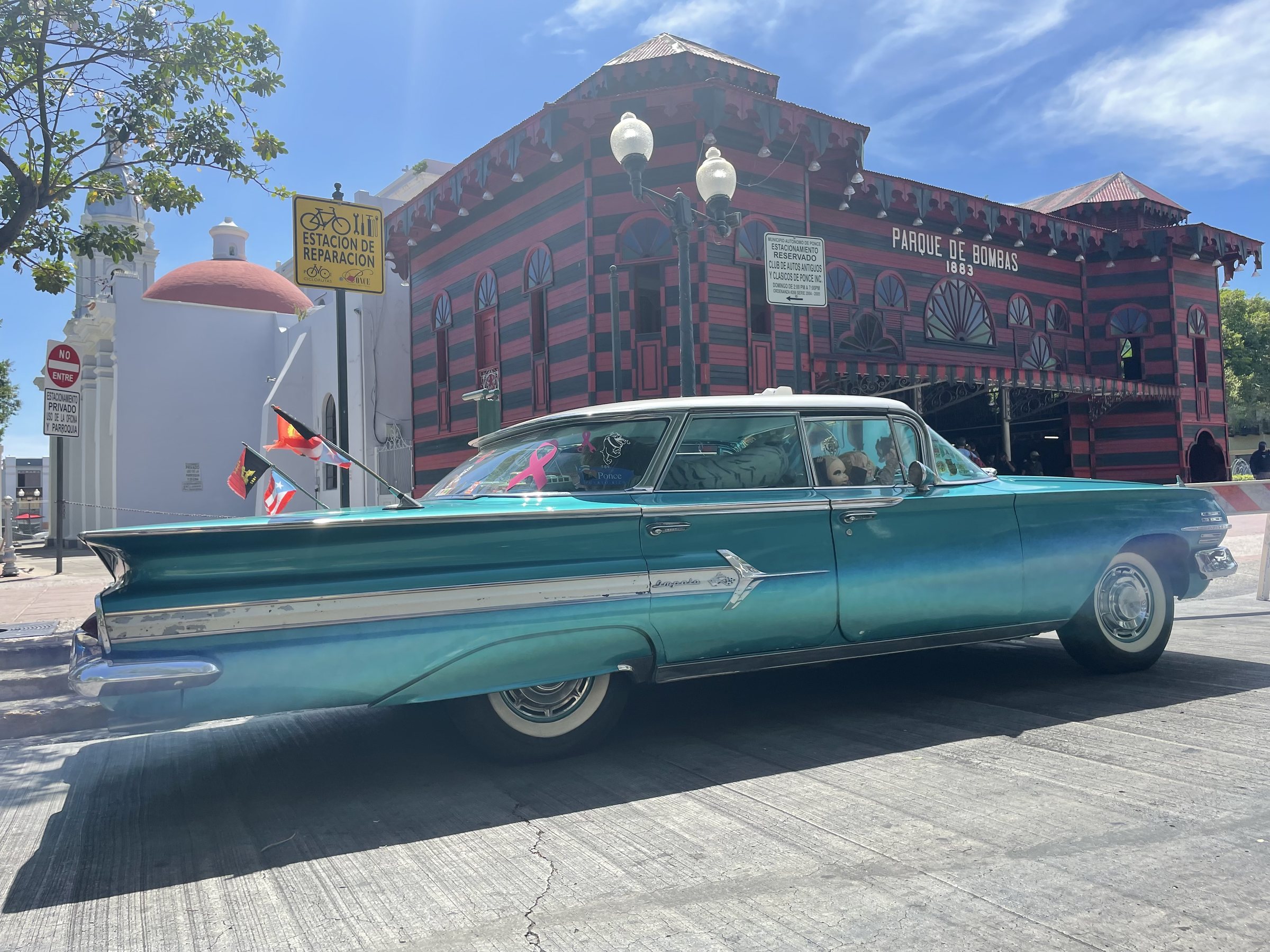 vintage cars in Ponce Puerto Rico