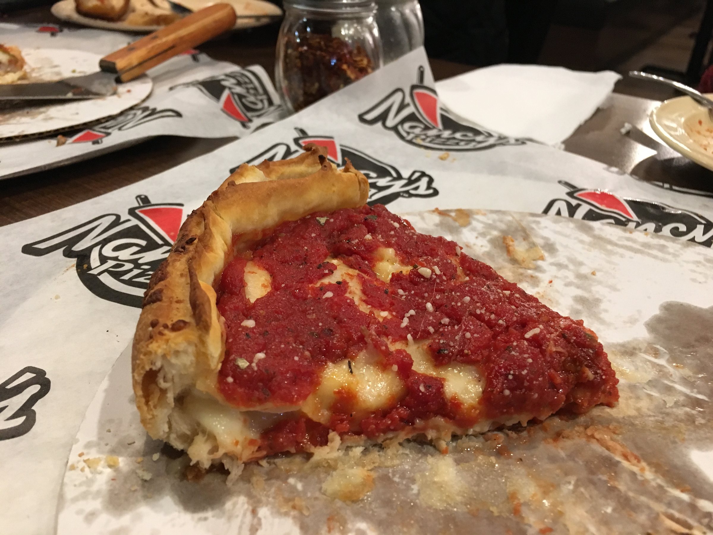 Nancy's Pizza is the best Chicago deep dish