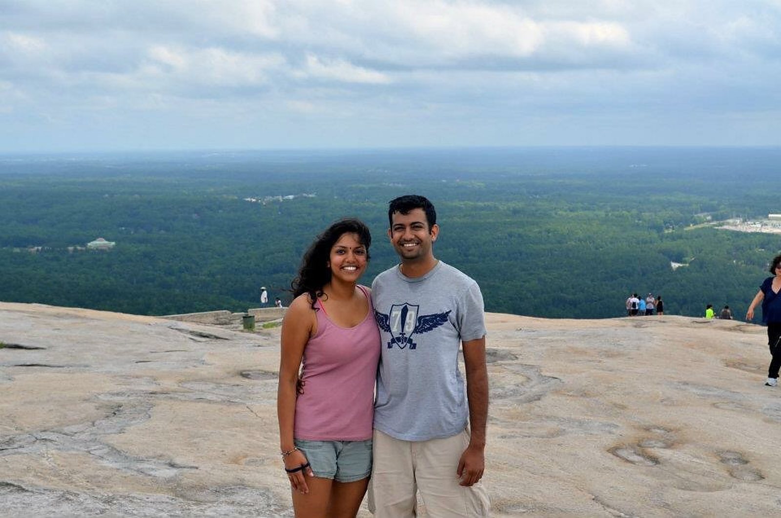 My first visit to Stone Mountain in 2012
