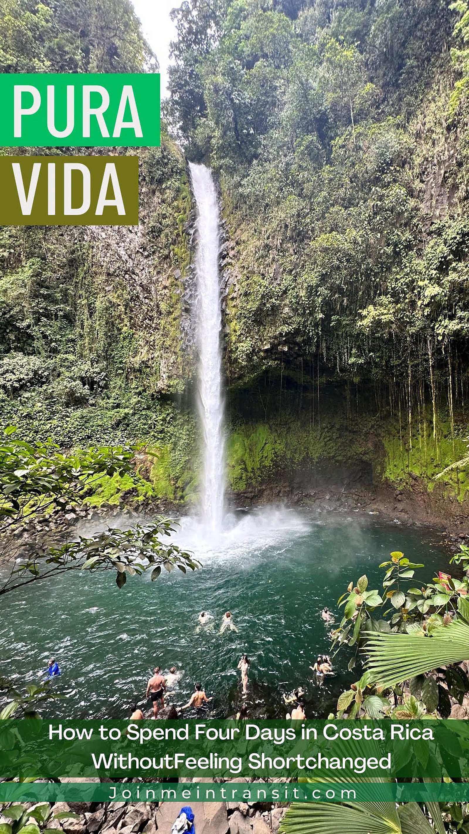 what to do in Costa Rica in four days 